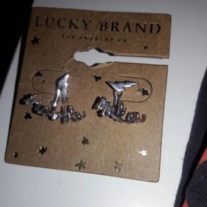 Lucky Brand Trouble Maker earrings